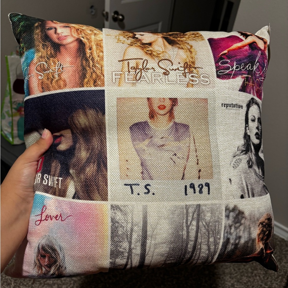 Taylor Swift Blush Accent Pillows Soft Muted Pinks